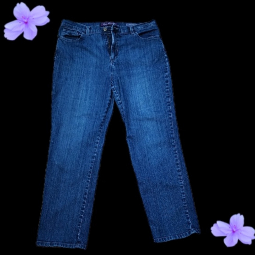 GLORIA VANDERBILT JEANS - AMANDA STYLE - SIZE 14 MISSES/SHORT